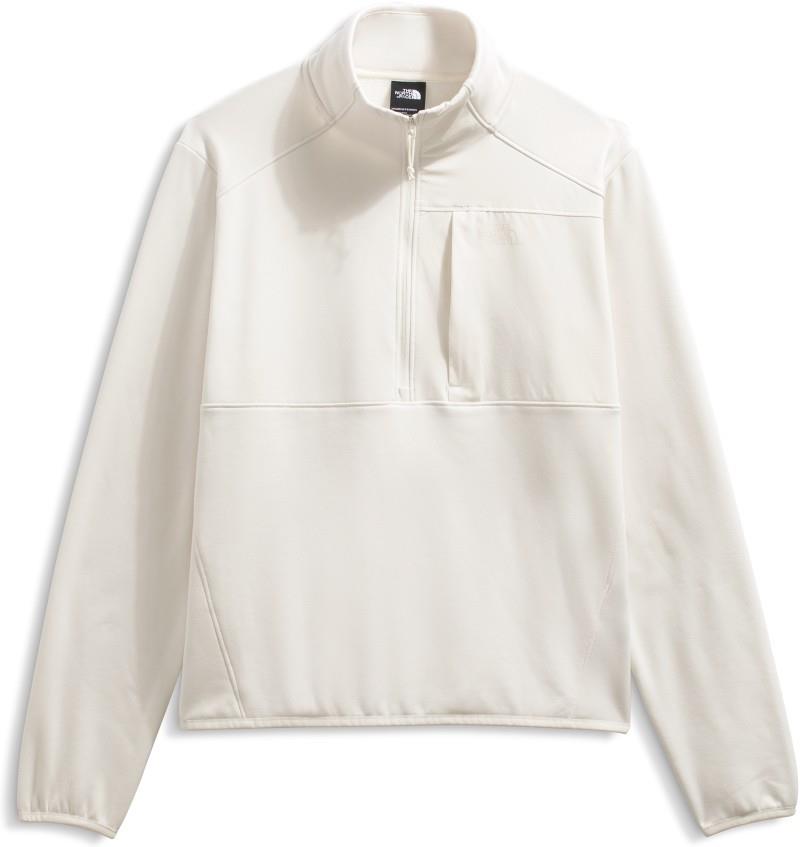 TNF Performance Fleece 1/4 Zip - Womens - white dune 1