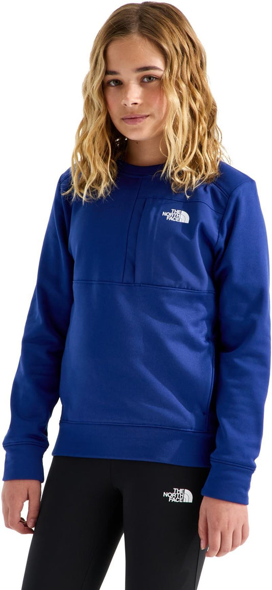 TNF Performance Fleece Crew - Teen - bold blue 1