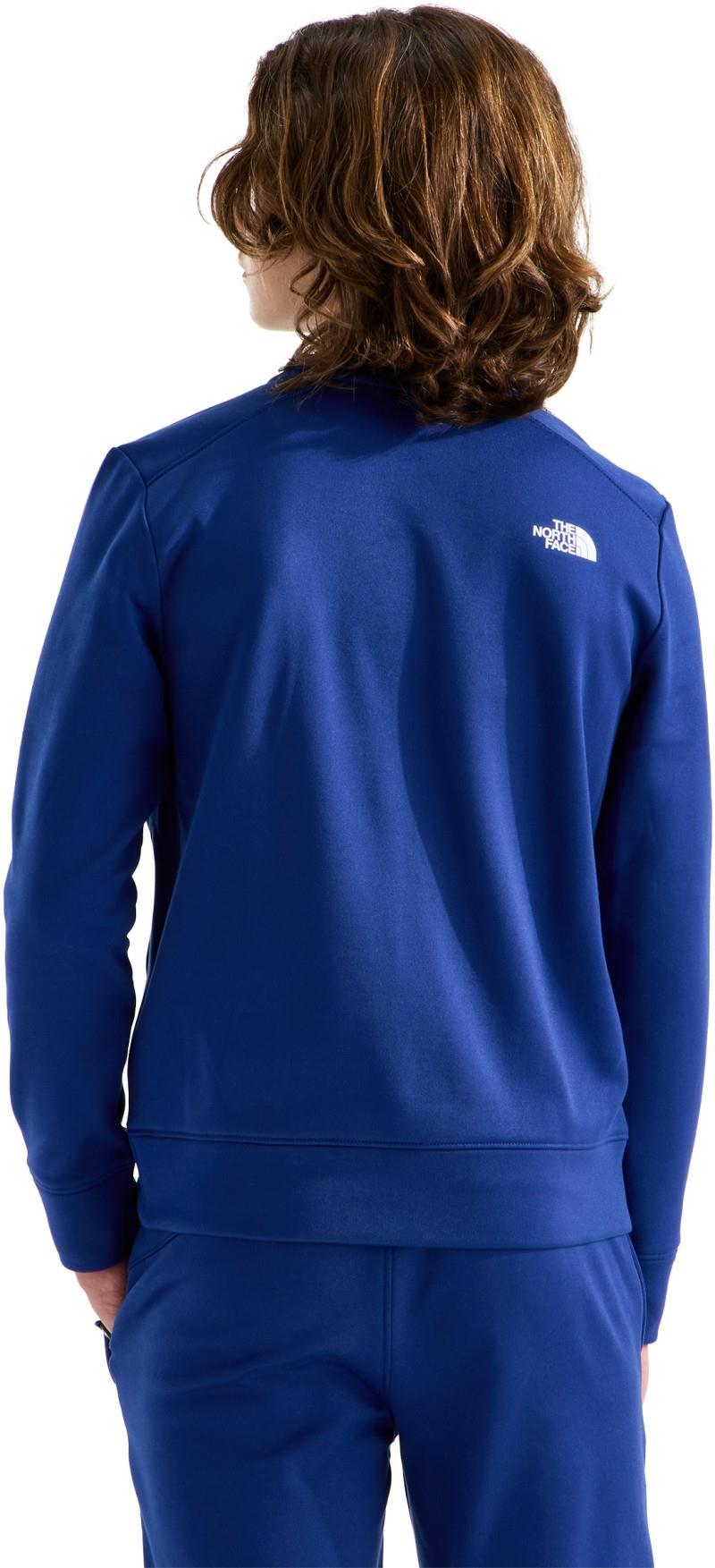 TNF Performance Fleece Crew - Teen - bold blue 1