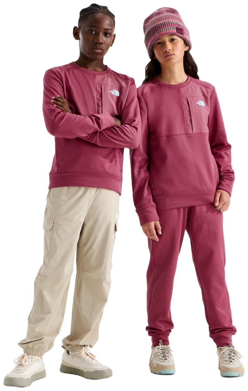 TNF Performance Fleece Crew - Teen - fermented clay 1