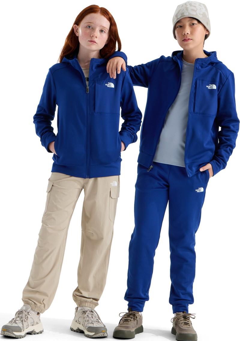TNF Performance Fleece Full Zip Hooded Jacket - Teen - bold blue 1