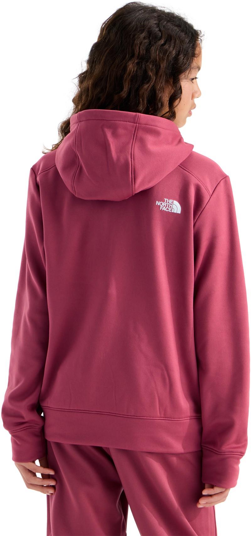 TNF Performance Fleece Full Zip Hooded Jacket - Teen - fermented clay 1