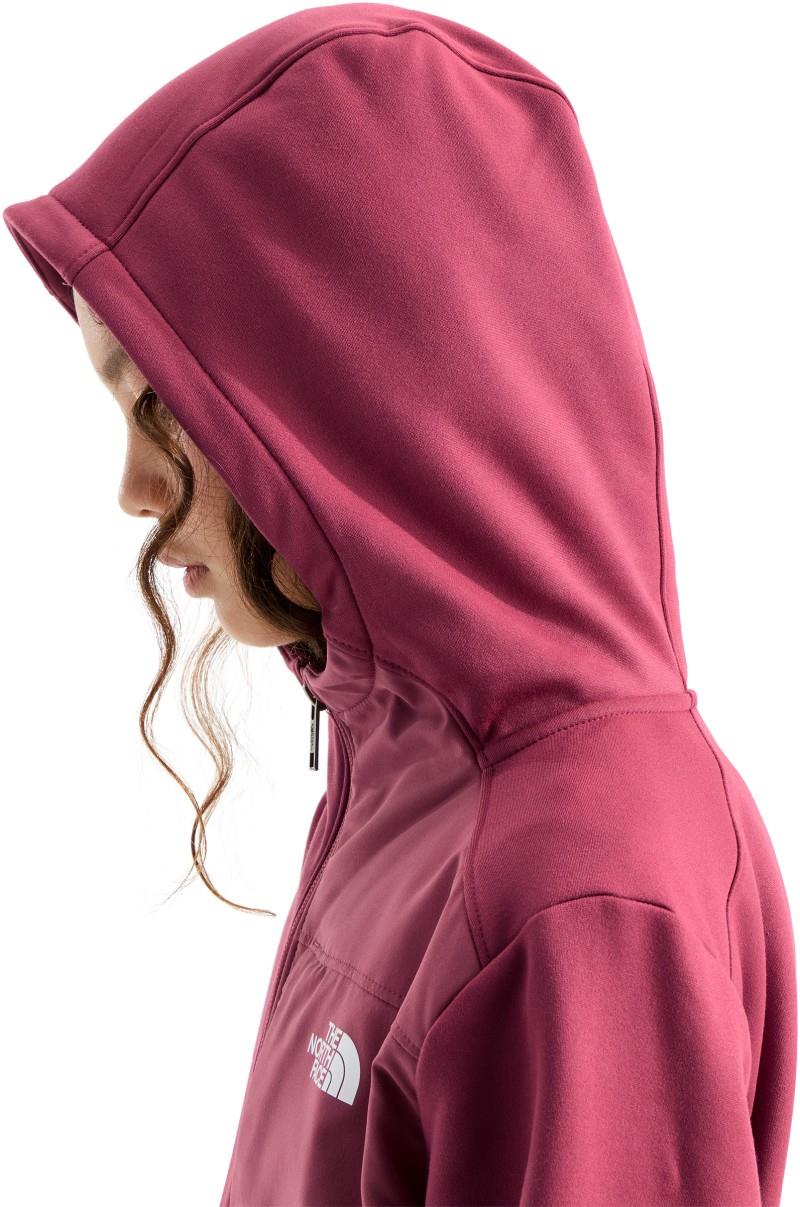 TNF Performance Fleece Full Zip Hooded Jacket - Teen - fermented clay 1
