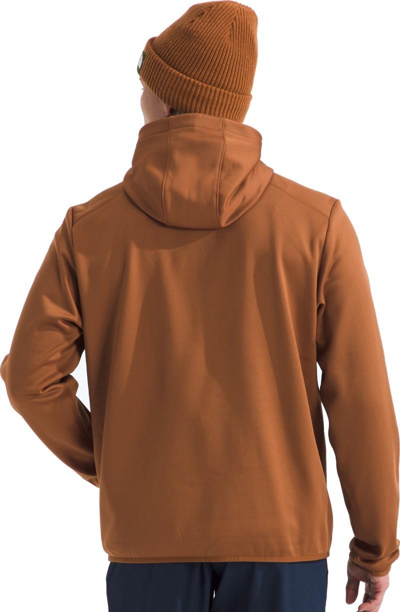 TNF Performance Fleece Full Zip Hoodie - Mens - burnt umber 1