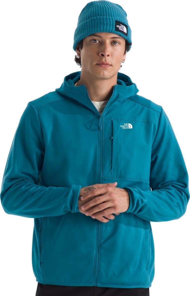 TNF Performance Fleece Full Zip Hoodie - Mens - dusk blue 1
