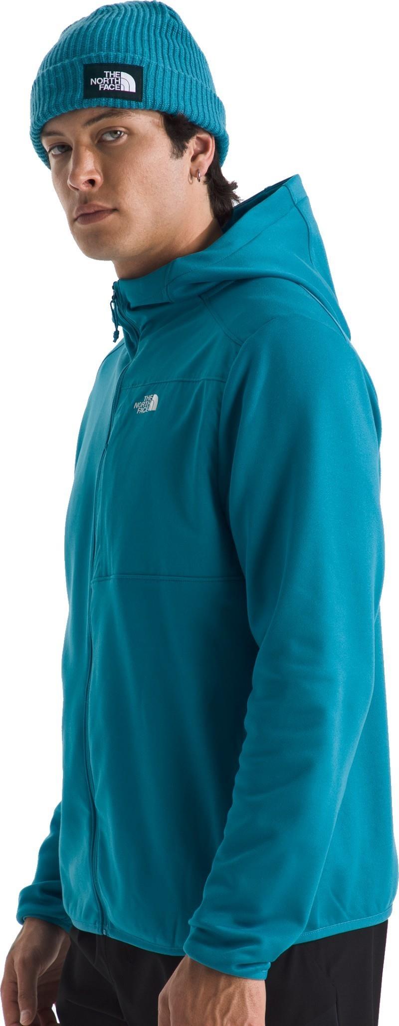 TNF Performance Fleece Full Zip Hoodie - Mens - dusk blue 1