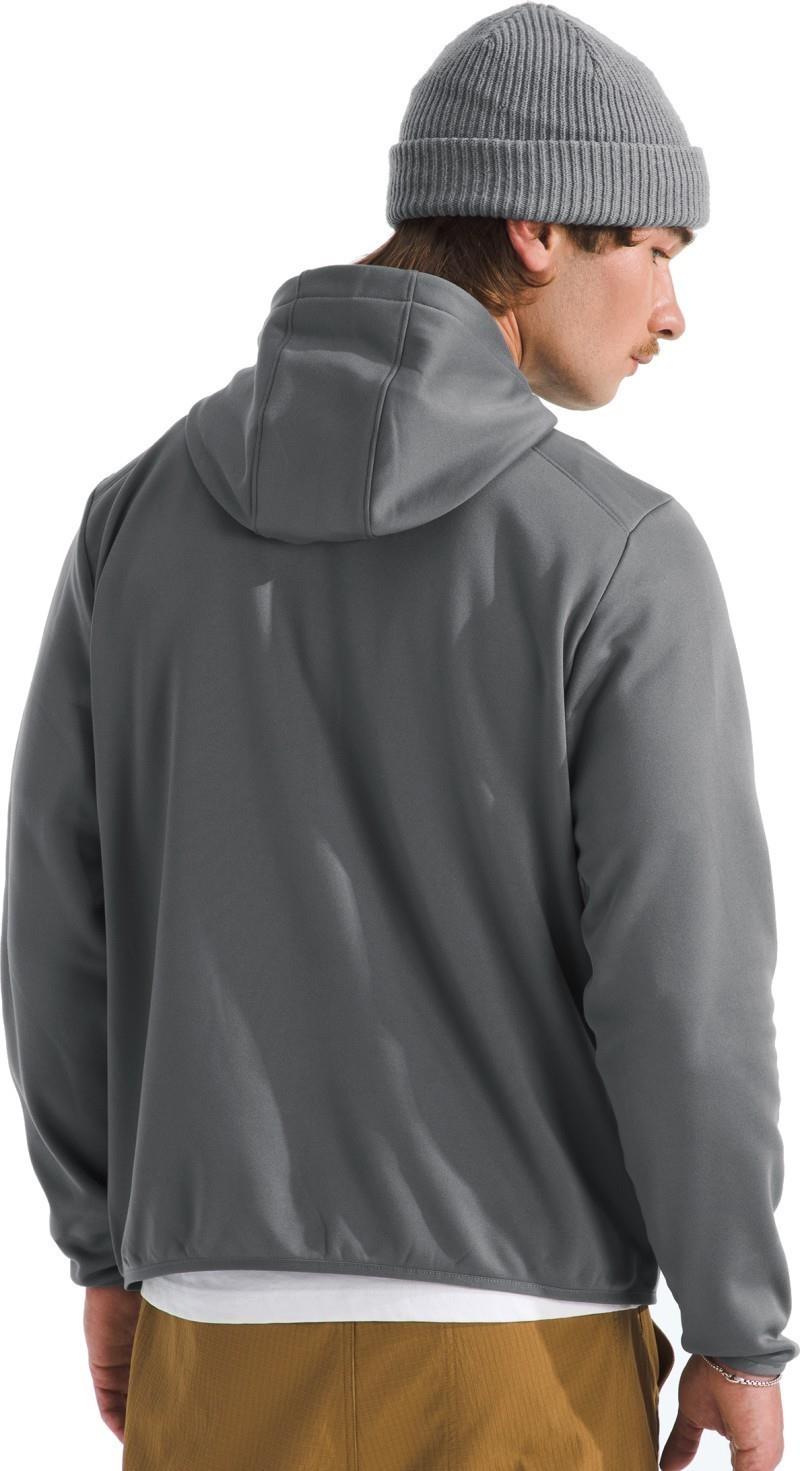 TNF Performance Fleece Full Zip Hoodie - Mens - smoked pearl 1