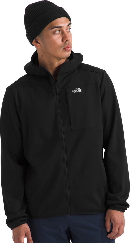 TNF Performance Fleece Full Zip Hoodie - Mens - tnf black 1