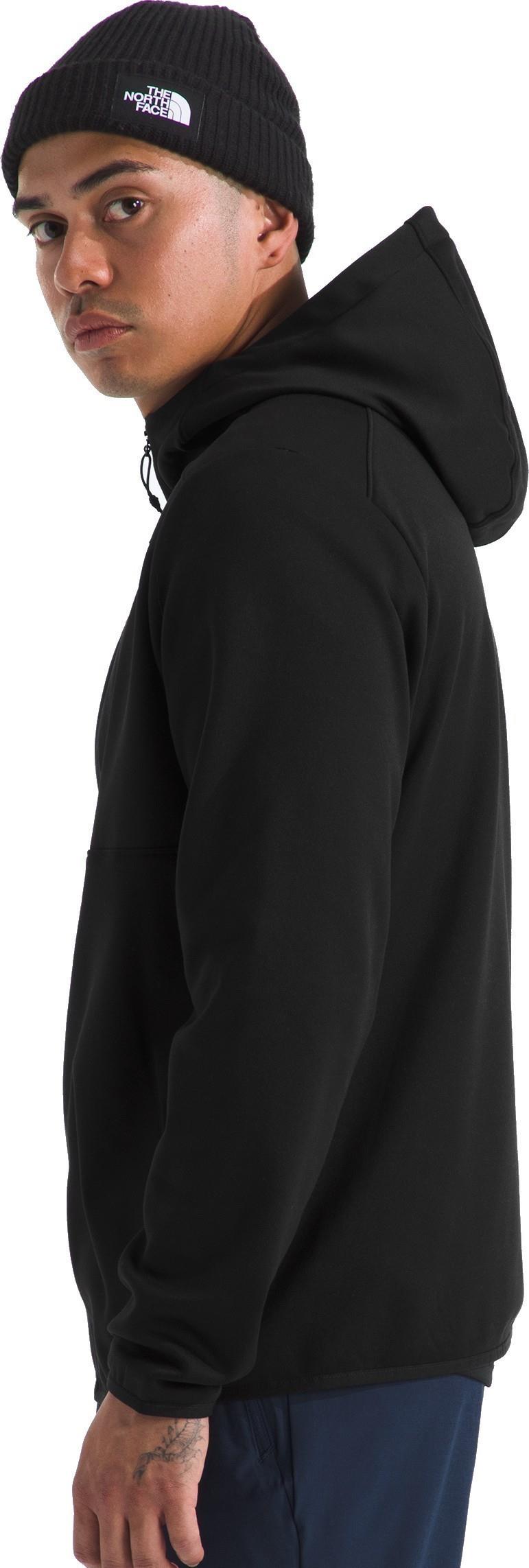 TNF Performance Fleece Full Zip Hoodie - Mens - tnf black 1