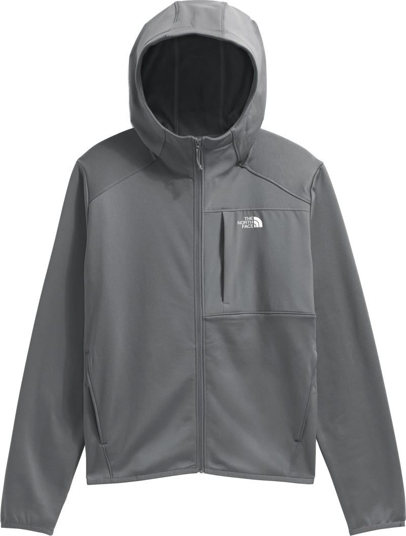 TNF Performance Fleece Full Zip Hoodie - Womens - smoked pearl 1