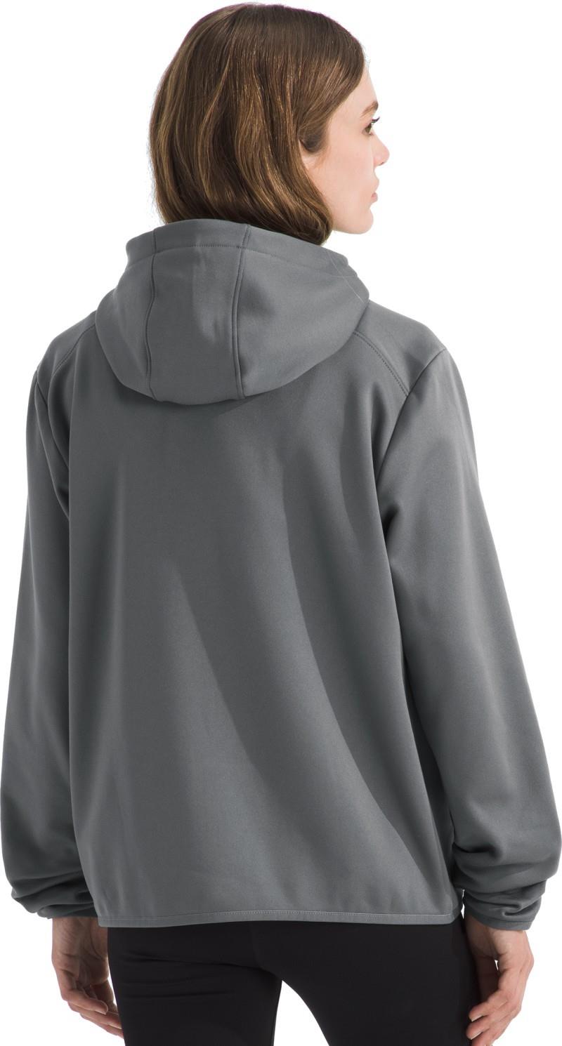 TNF Performance Fleece Full Zip Hoodie - Womens - smoked pearl 1