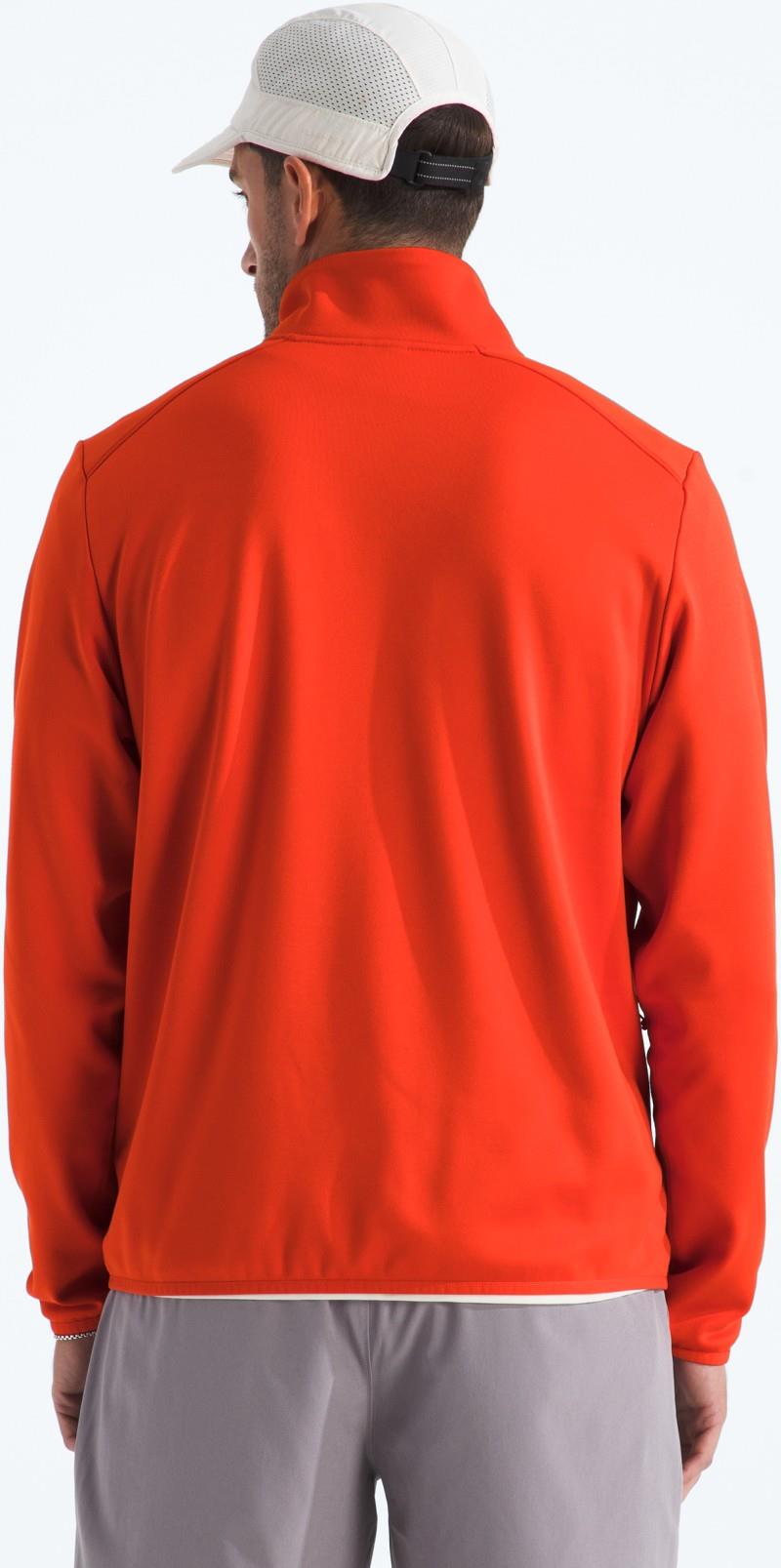TNF Performance Fleece Full Zip Jacket - Mens - lava red 1