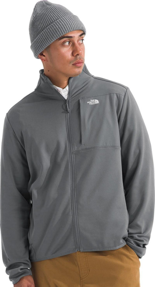 TNF Performance Fleece Full Zip Jacket - Mens - smoked pearl 1