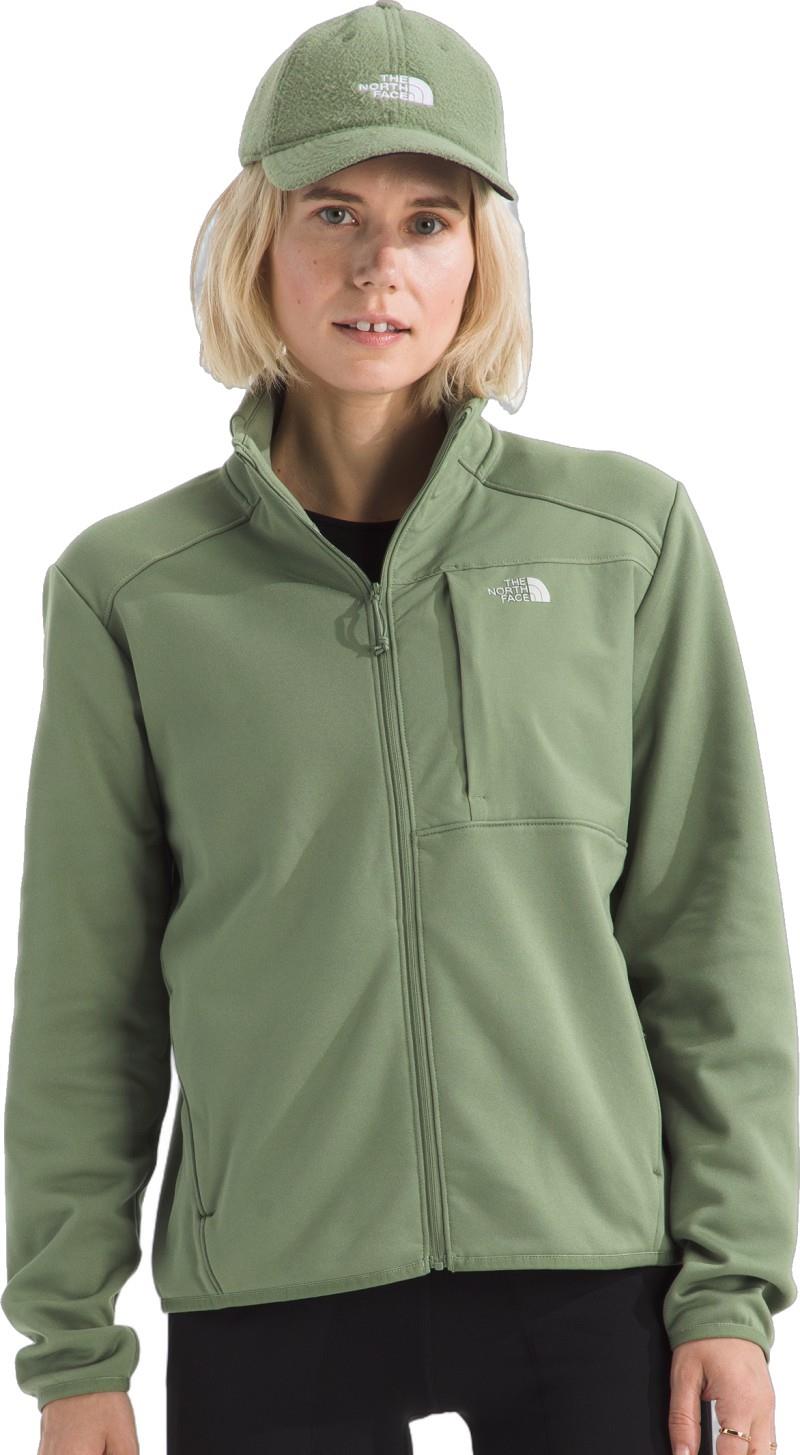 TNF Performance Fleece Full Zip Jacket - Womens - bark mist 1
