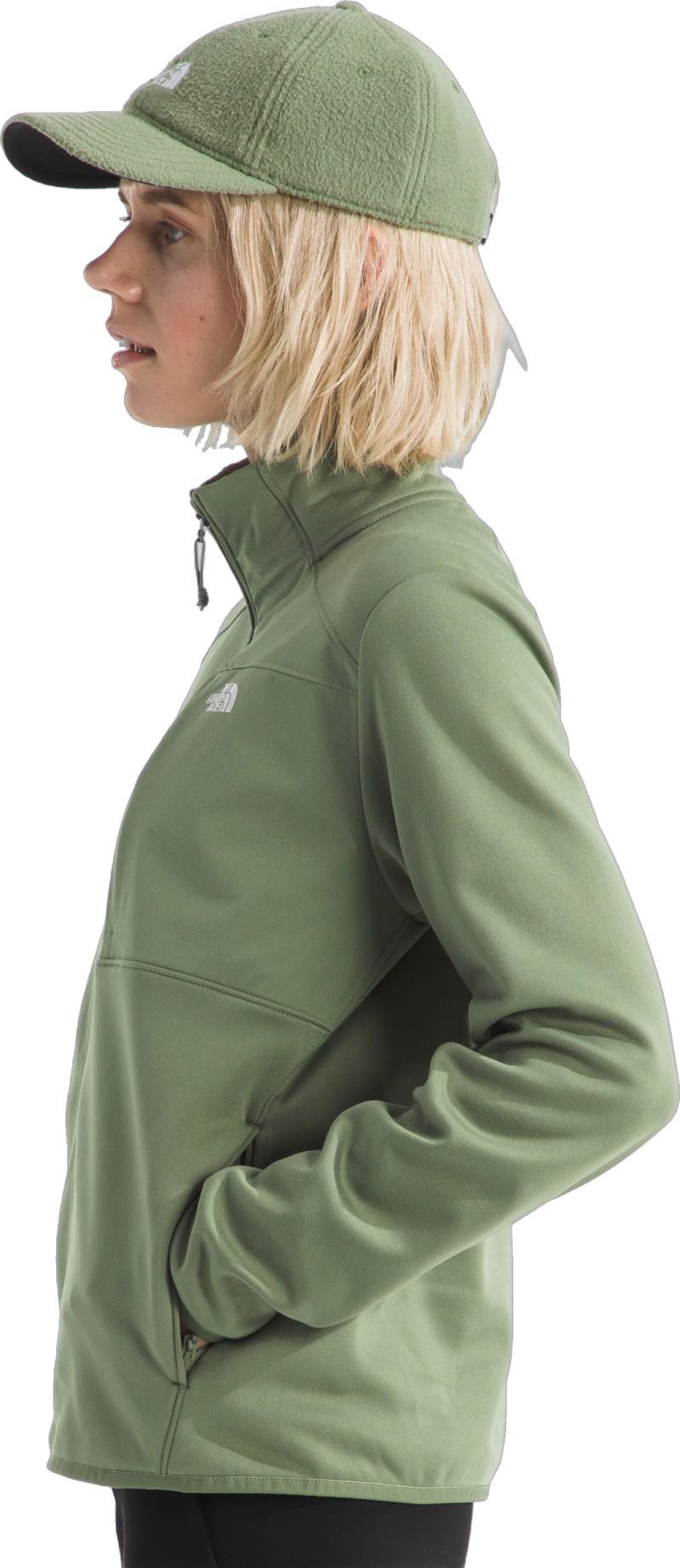 TNF Performance Fleece Full Zip Jacket - Womens - bark mist 1
