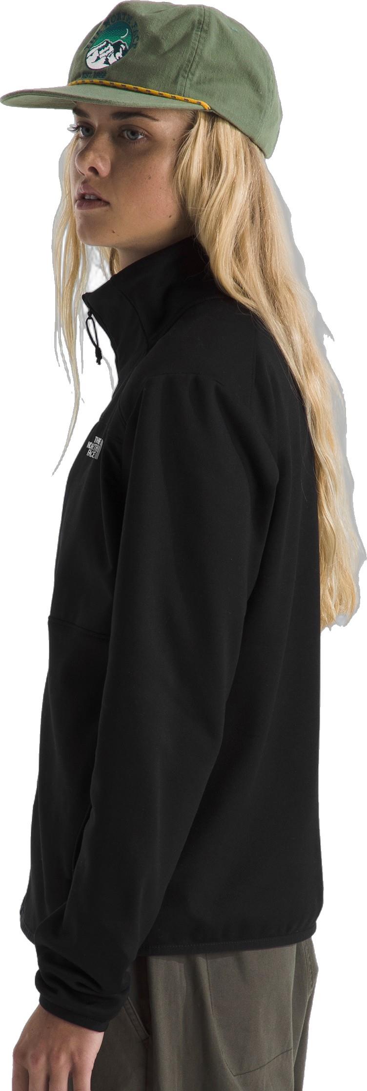 TNF Performance Fleece Full Zip Jacket - Womens - tnf black 1