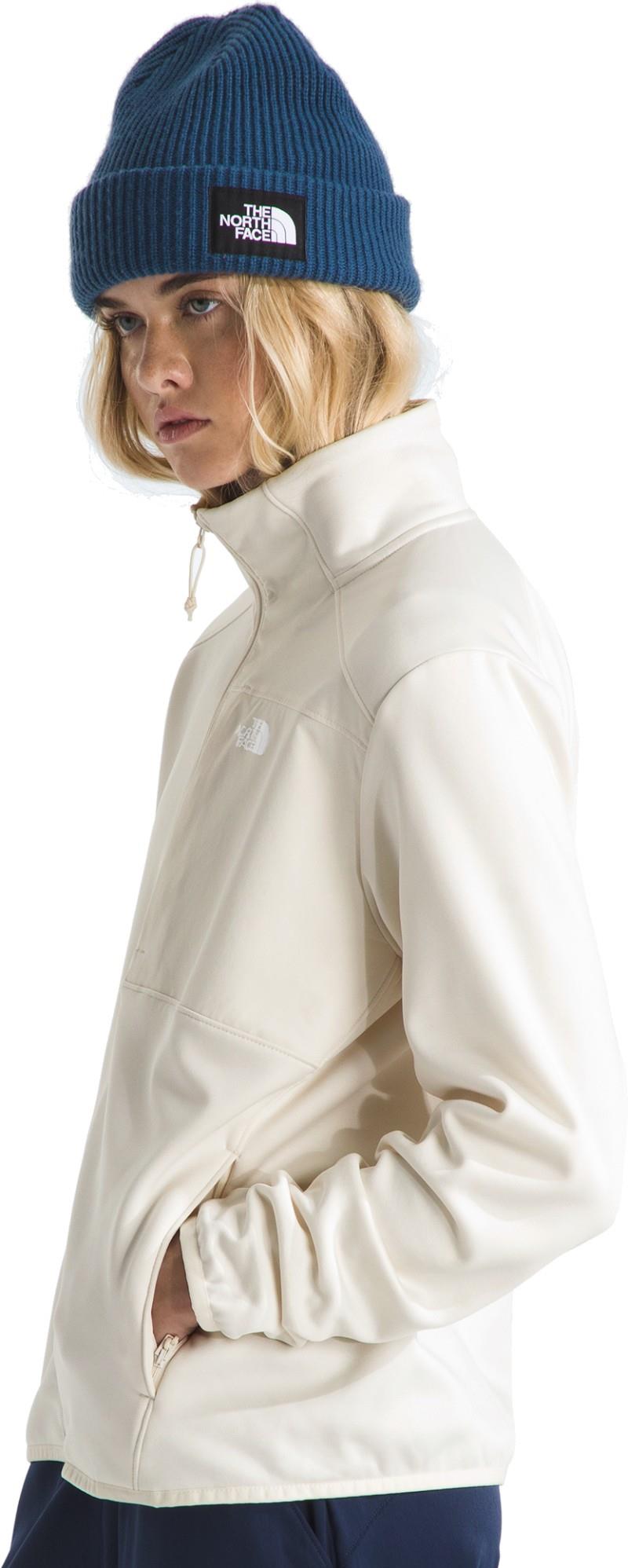 TNF Performance Fleece Full Zip Jacket - Womens - white dune 1