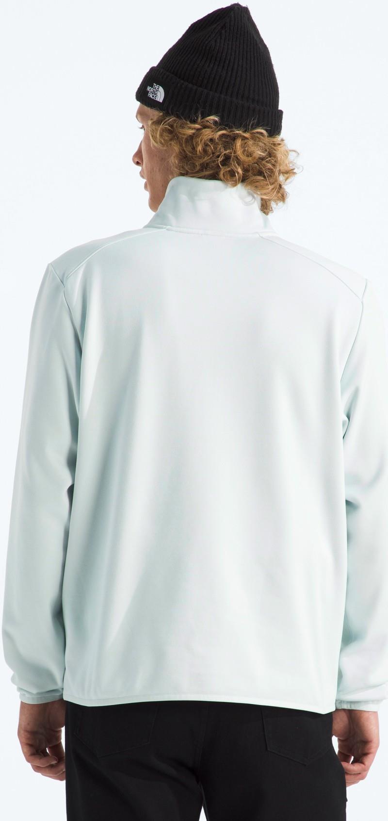 TNF Performance Fleece Quarter Zip - Mens - pearl stone 1