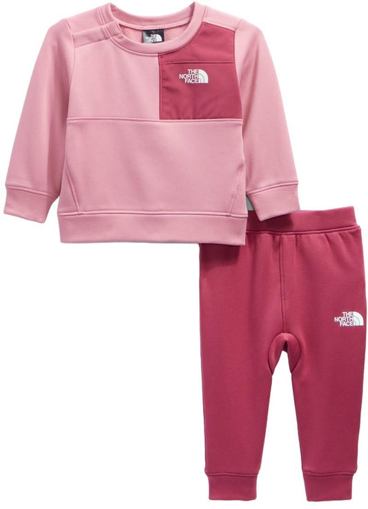 TNF Performance Fleece Set - Baby - primrose / fermented clay 1