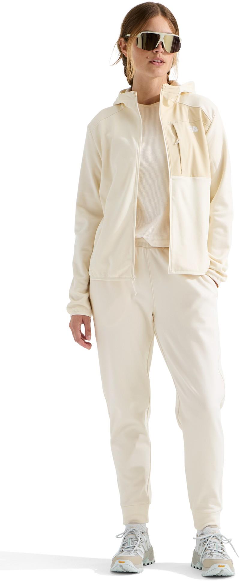 TNF Performance Fleece Sweatpants - Womens - white dune 1