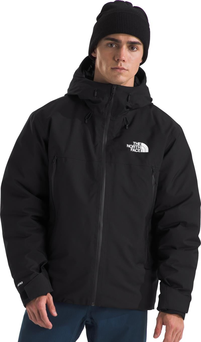 TNF Range Down Hooded Jacket - Mens - tnf black 1