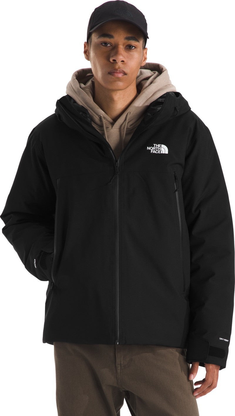 TNF Range Down Hooded Jacket - Mens - tnf black / tnf black 1