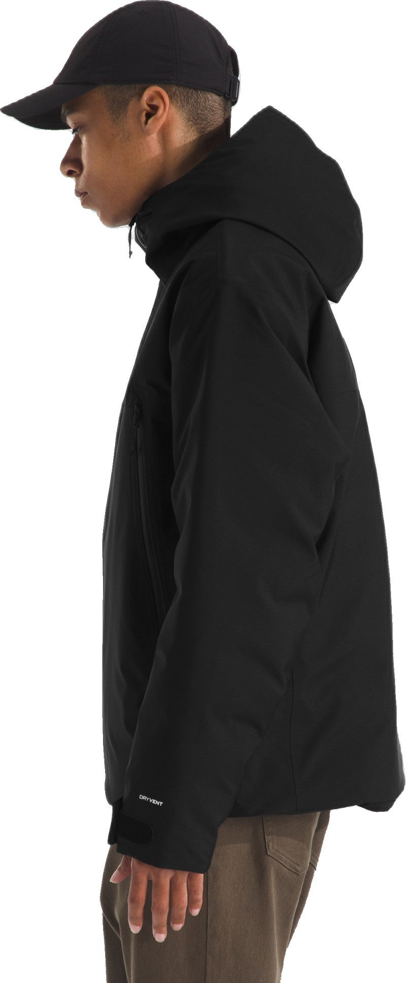 TNF Range Down Hooded Jacket - Mens - tnf black / tnf black 1
