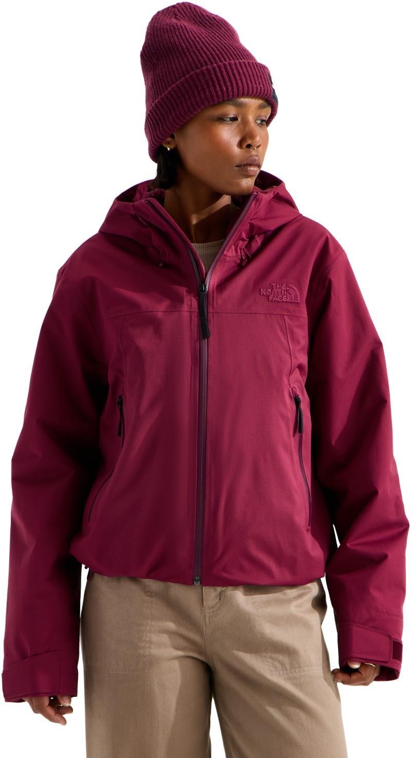 TNF Range LT Hooded Jacket - Womens - burgundy crush 1