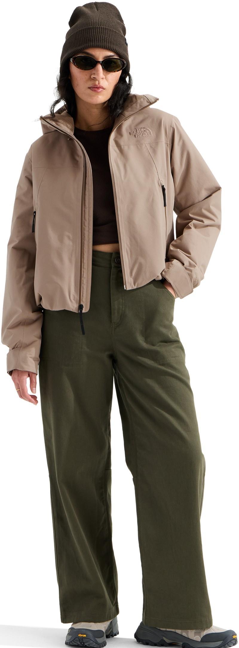 TNF Range LT Hooded Jacket - Womens - garnet 1