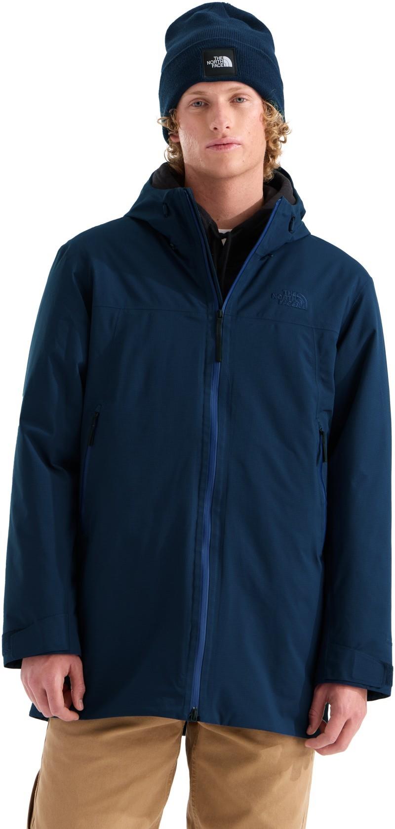 TNF Range LT Hooded Parka - Mens - summit navy 1