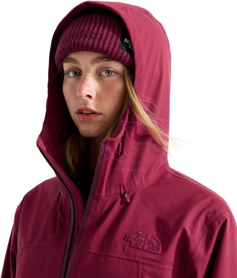 TNF Range LT Hooded Parka - Womens - burgundy crush 1