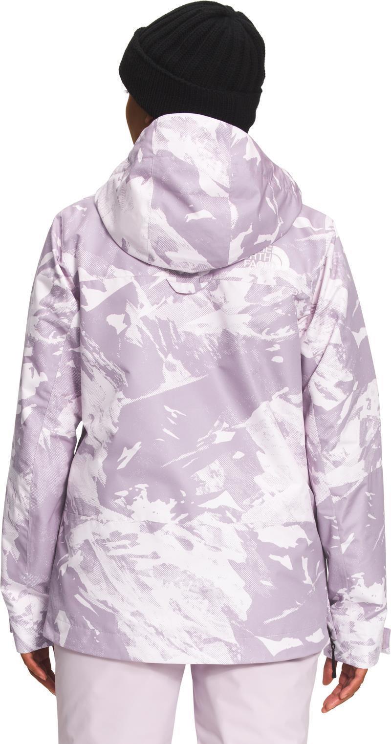 Tanager Jacket - Womens - Lavender Fog Tonal Mountainscape Print 3