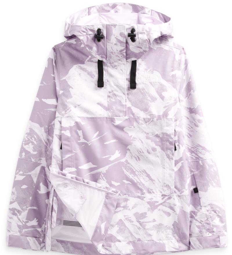 Tanager Jacket - Womens - Lavender Fog Tonal Mountainscape Print 1