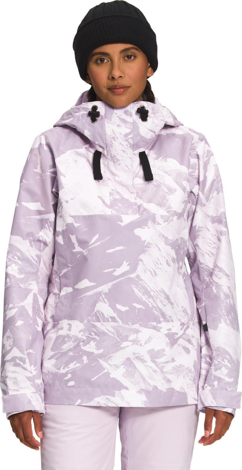 Tanager Jacket - Womens - Lavender Fog Tonal Mountainscape Print 2