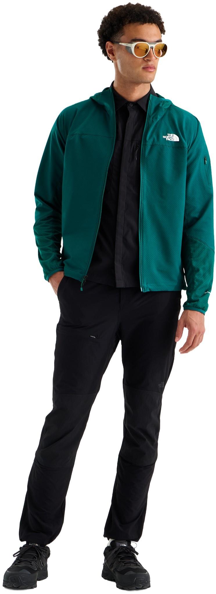 Tek Approach FutureFleece Hooded Jacket - Mens - pacific teal 1