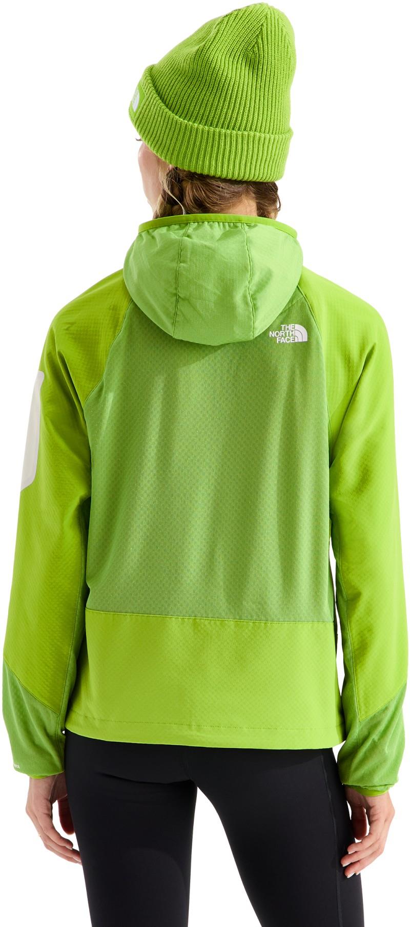 Tek Approach FutureFleece Hooded Jacket - Womens - sport moss / calcified lime 1