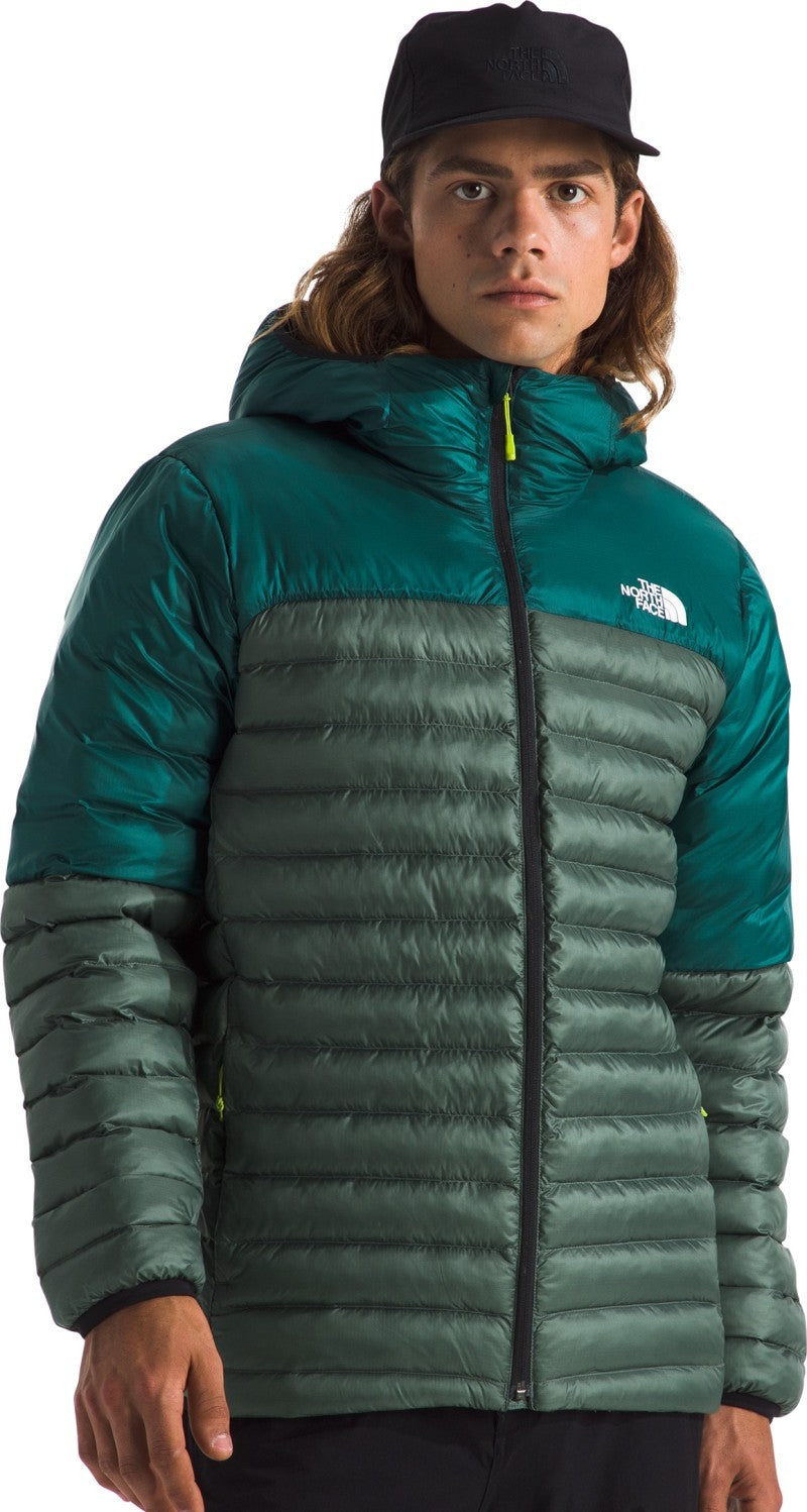 Terra Peak Hoodie - Mens - duck green / deep nori 1