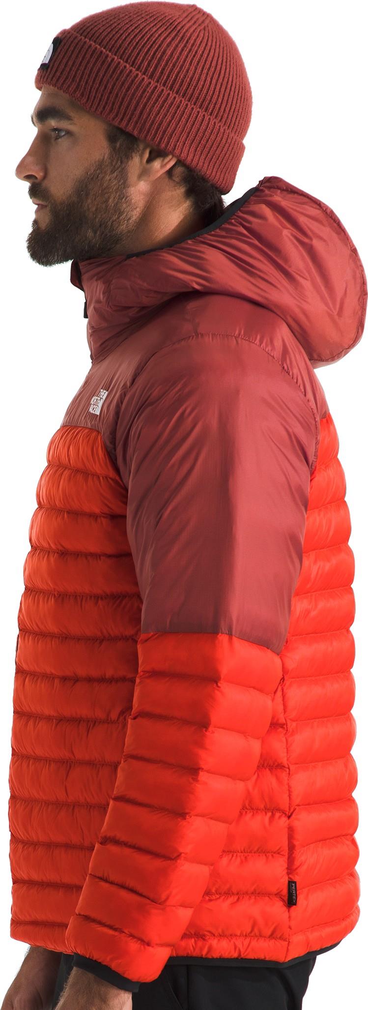 Terra Peak Hoodie - Mens - lava red / iron clay 1