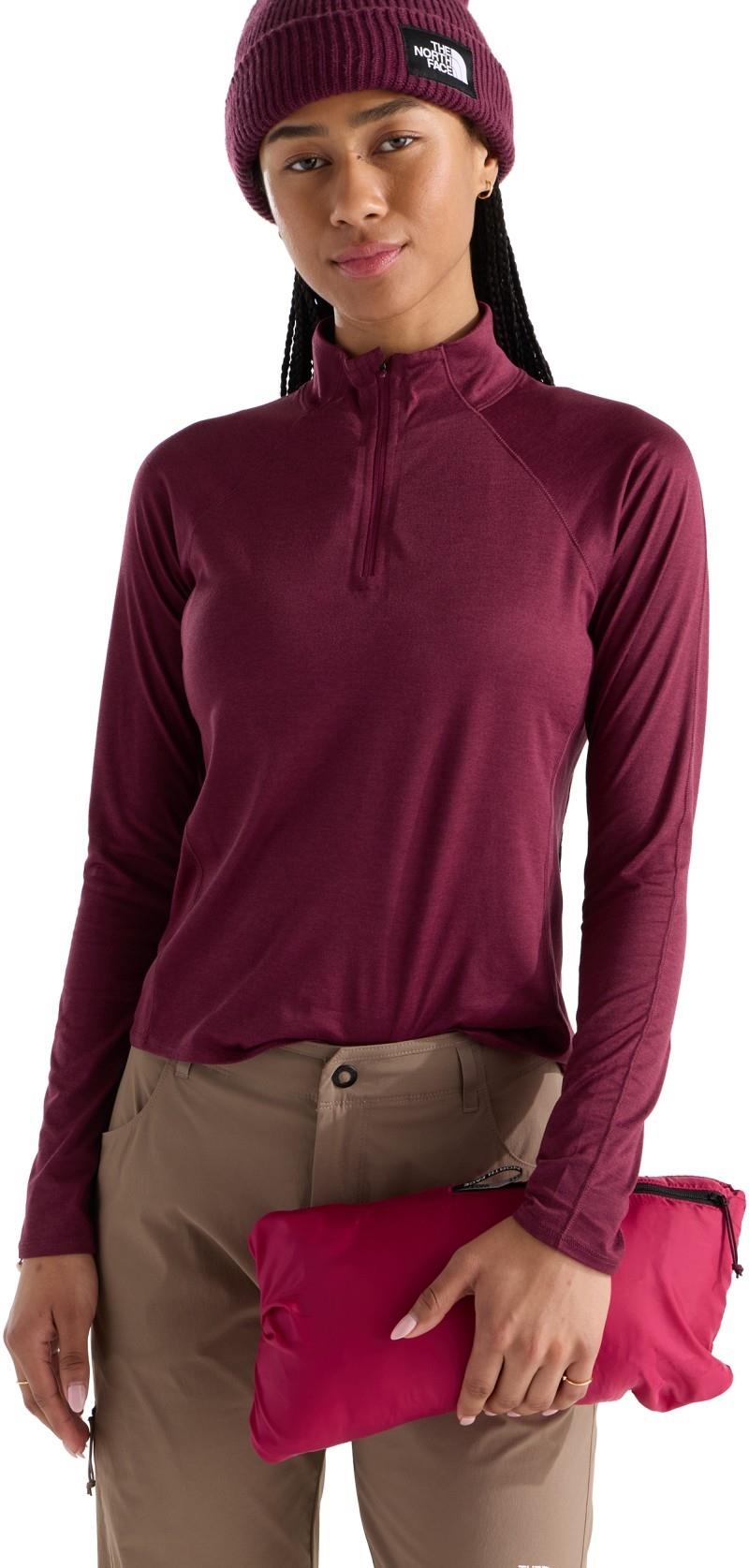 Terra Peak Hoodie - Womens - burgundy crush / lali guran 1