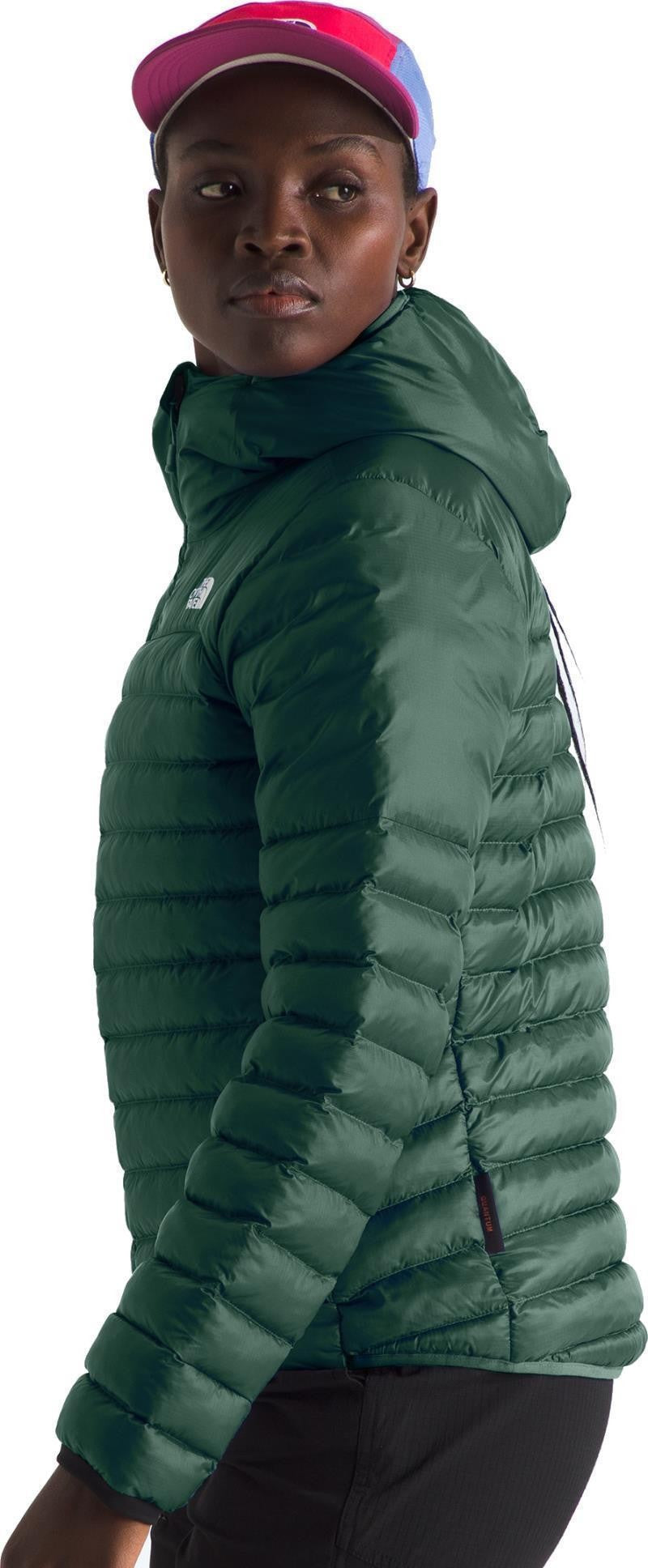 Terra Peak Hoodie - Womens - duck green 1