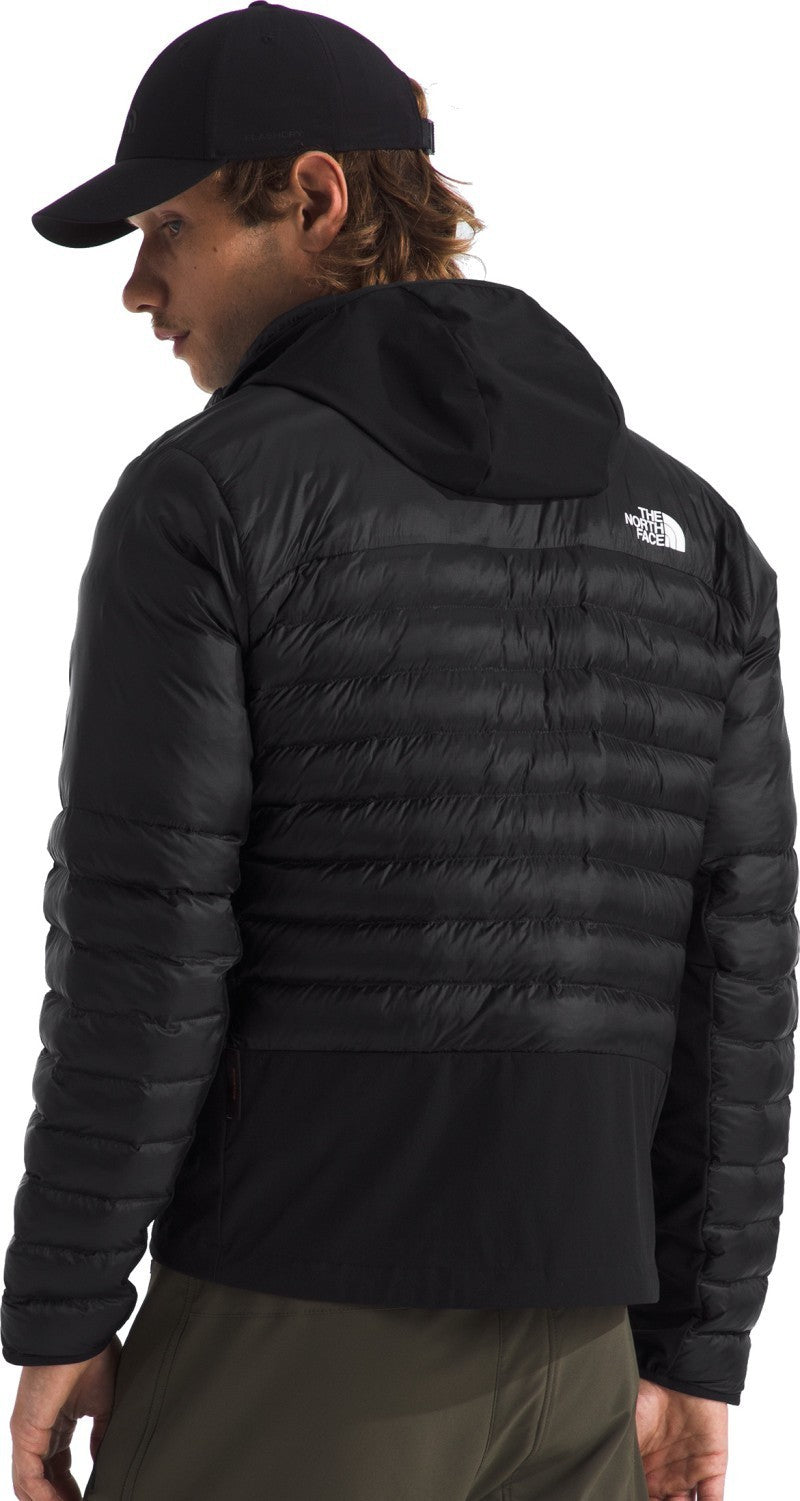 Terra Peak Hybrid Hoodie - Mens - tnf black 1
