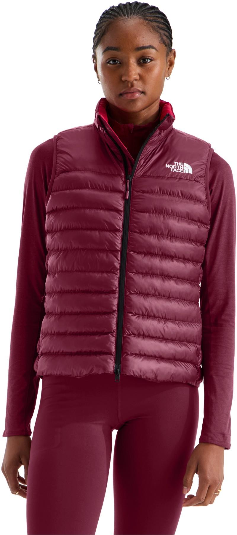 Terra Peak Vest - Womens - burgundy crush / lali guran 1