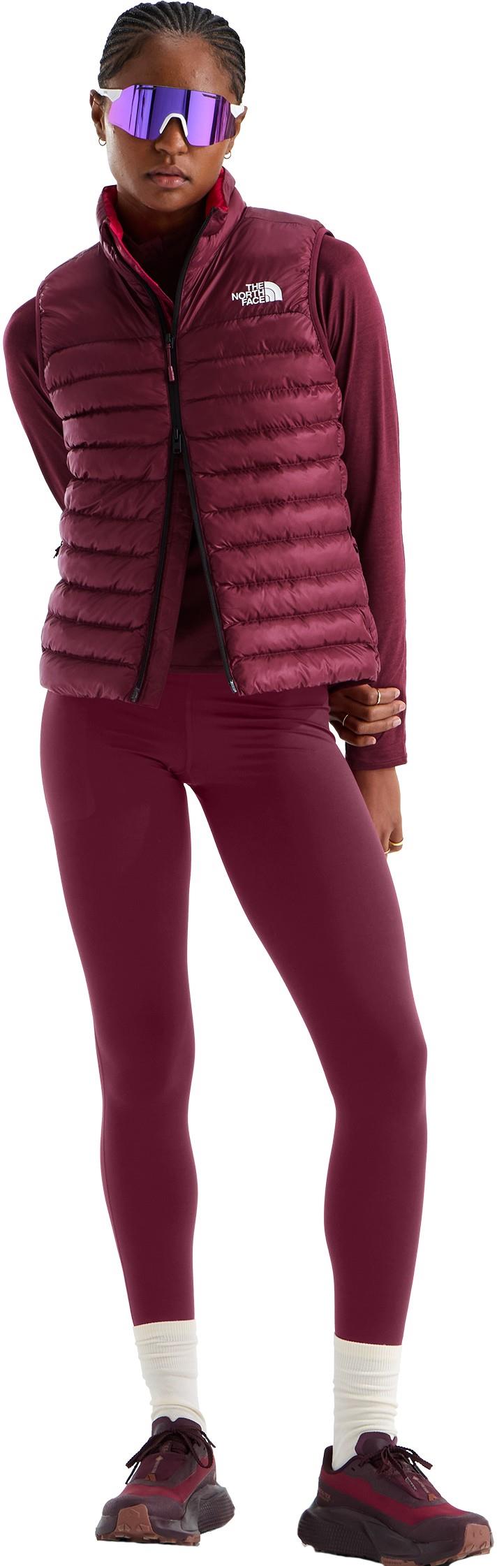 Terra Peak Vest - Womens - burgundy crush / lali guran 1