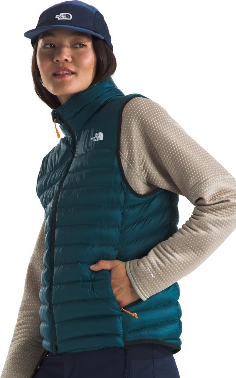 Terra Peak Vest - Womens - midnight petrol / algae blue 1