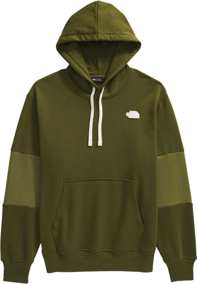 Terry Relaxed Hoodie - Mens - forest olive 1