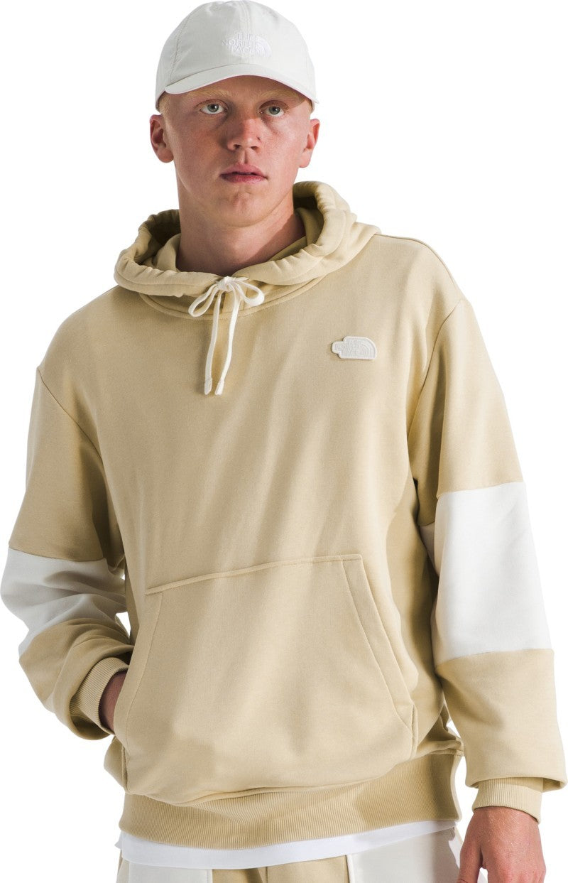 Terry Relaxed Hoodie - Mens - gravel 1