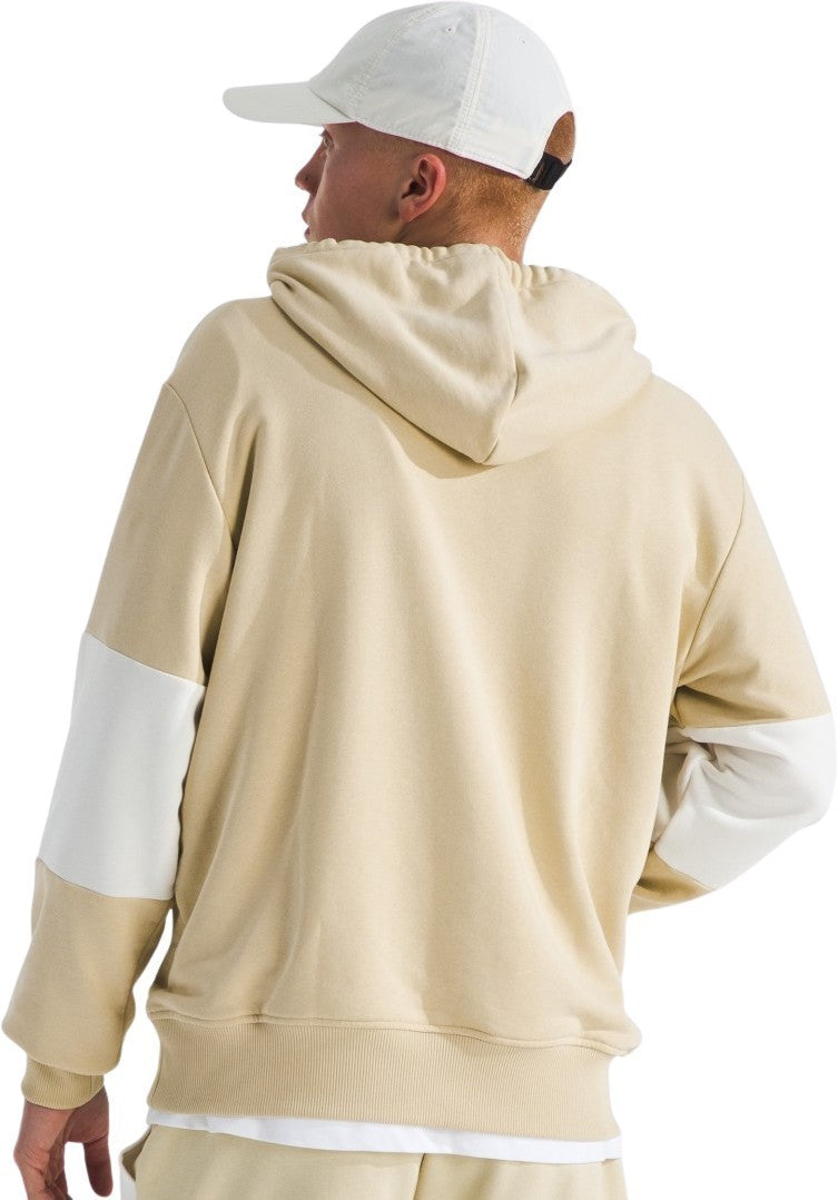 Terry Relaxed Hoodie - Mens - gravel 1