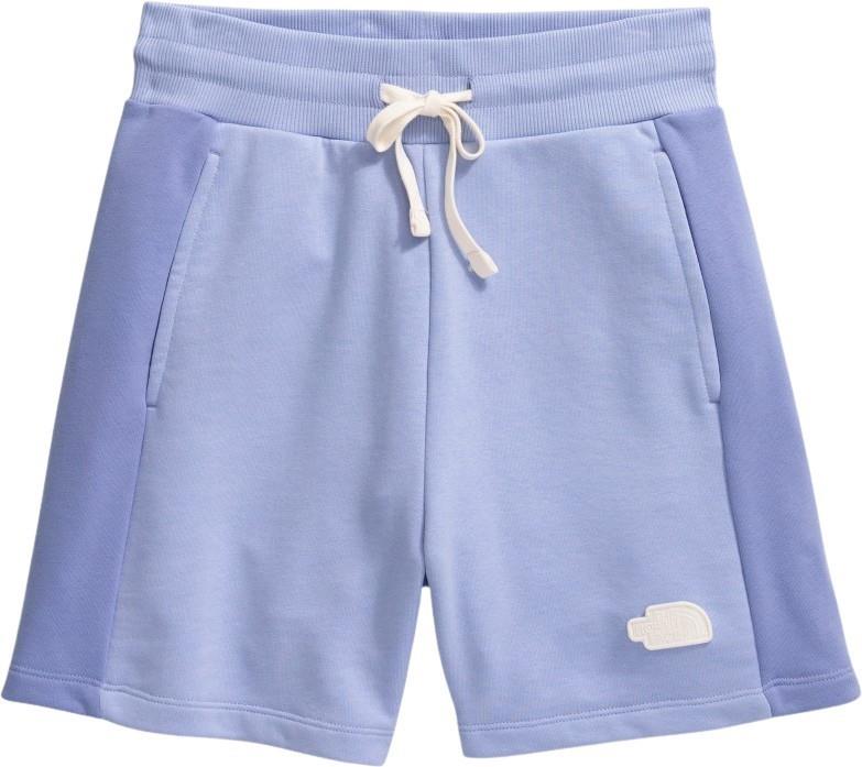 Terry Relaxed Shorts, Reg - Womens - purple mint 1
