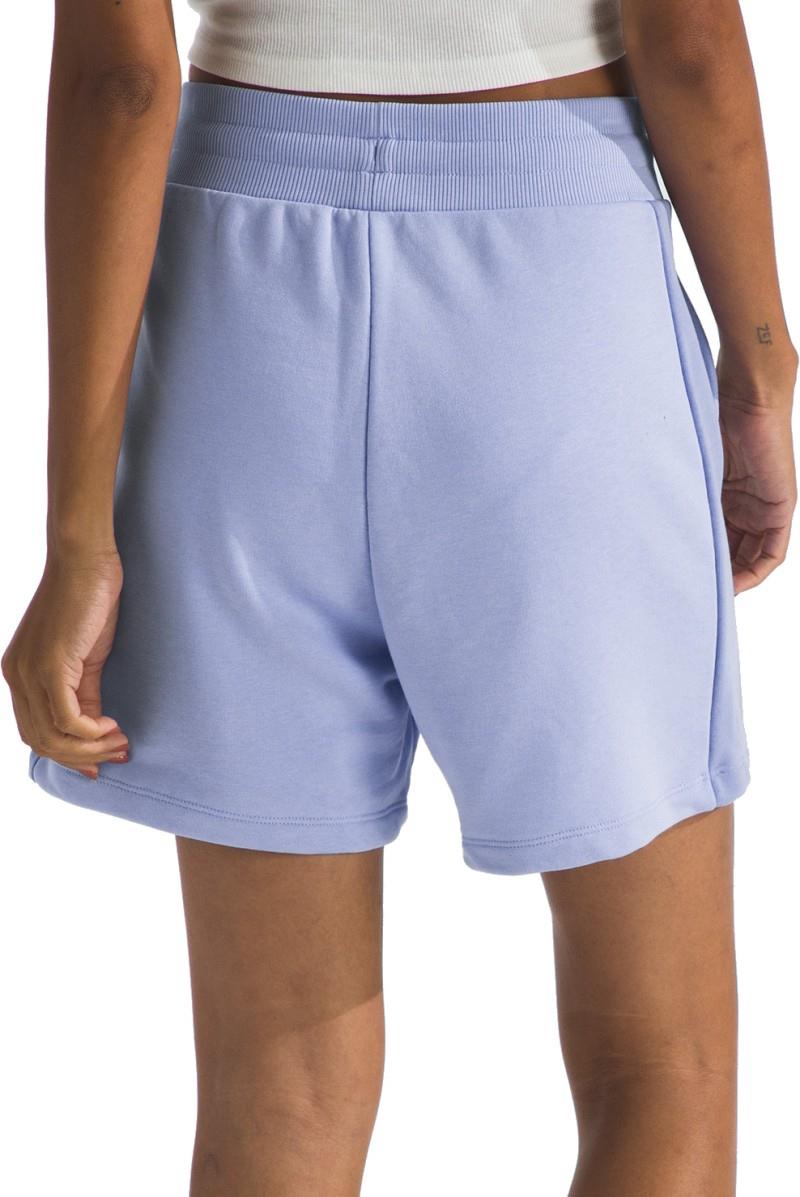 Terry Relaxed Shorts, Reg - Womens - purple mint 1