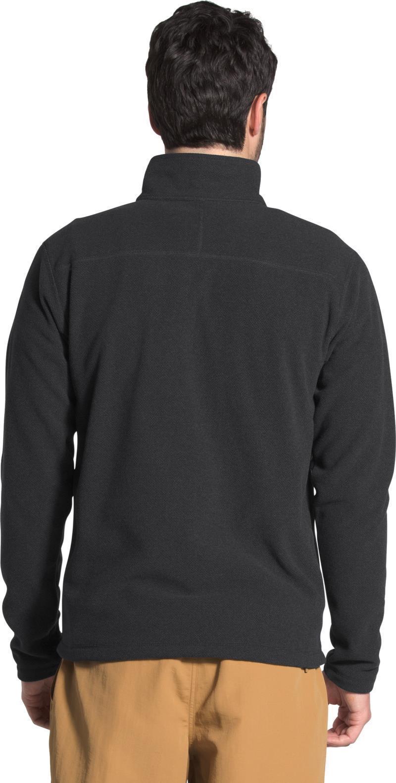 Textured Cap Rock 1/4 Zip - Mens - asphalt grey 1
